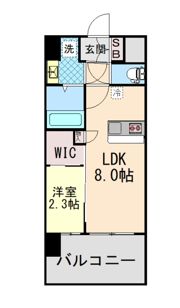 セレニテ元町アリエの間取り画像