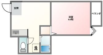 青葉丘コーポⅡの間取り画像