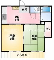 グリーンターフ鬼高の間取り画像