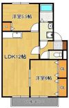 ウィルモア綺麗の間取り画像