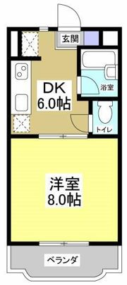 エマージュShigeⅡの間取り画像