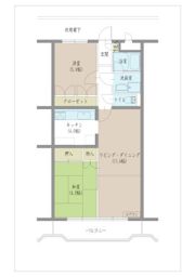 Mハイツの間取り画像