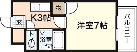 ハーモニー33の間取り画像