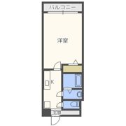 メルクリオール難波の間取り画像