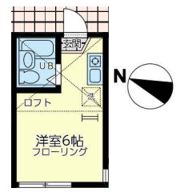 ユナイト衣笠モニカベルッチの間取り画像