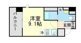 ホープ池田満寿美町の間取り画像