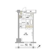 パークハビオ渋谷の間取り画像