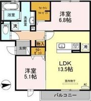 フローラの間取り画像