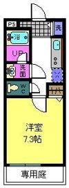 ベルドミール末広Ⅲ番館の間取り画像