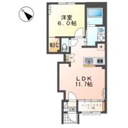 フレール 達の間取り画像