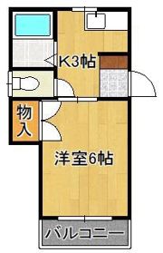 シャトレ幸神西の間取り画像