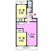 メゾン関本Aの間取り画像