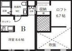 プリマG壱番館の間取り画像