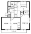 Y’SアパートメントDの間取り画像