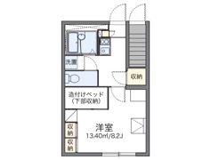 レオパレスロータスの間取り画像