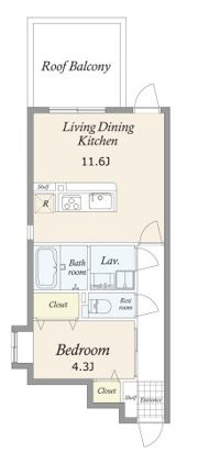 GRAN PASEO等々力の間取り画像