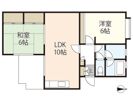 フェリスⅡの間取り画像