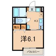 リバーハイツⅡの間取り画像
