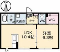 ハーブ上ヶ原Ⅳの間取り画像