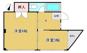 東洋ハイツの間取り画像