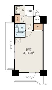 ライオンズマンション横浜伊勢佐木町の間取り画像