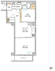 タイズ住吉の間取り画像