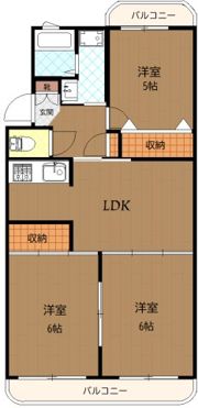 レナジア上横場の間取り画像