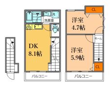 Dream横濱蒔田Ⅴの間取り画像