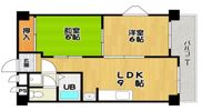 ハイツ北之防の間取り画像