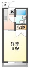 サウスコーポの間取り画像