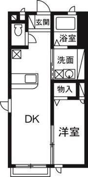 メトロプラザAの間取り画像