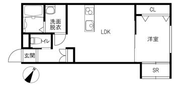 CAPARASⅡの間取り画像
