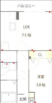 プリメール・ドゥの間取り画像