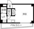 メゾンサンイーストの間取り画像