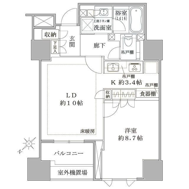 間取図