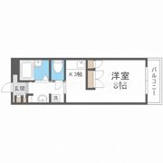 ビーバ江坂の間取り画像