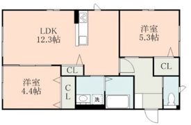 プラム春日の間取り画像