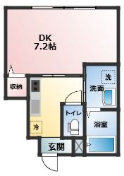 Rutile四ツ井の間取り画像