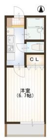 プル－マ三鷹Ⅱの間取り画像