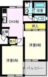 中居ハイデンスの間取り画像