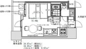 S-RESIDENCE千種belvia TOWERの間取り画像