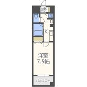 メゾン・デ・ノムラ島之内の間取り画像