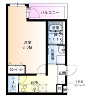 フジパレス吹田金田サウスの間取り画像