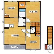 アーバンヒルズA棟の間取り画像