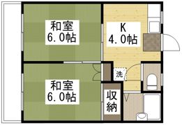 石堂マンションの間取り画像