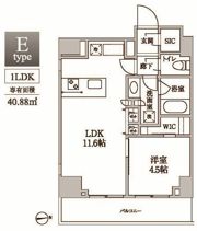 レジディア中延Ⅱの間取り画像