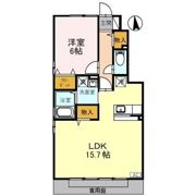 ローズコート歌の森 Aの間取り画像