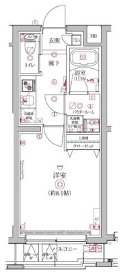 クオリタス護国寺の間取り画像