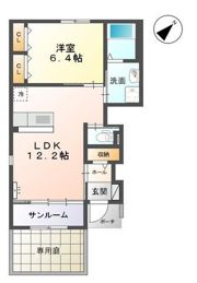 シャルムⅠの間取り画像