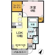 スカイピエールBの間取り画像